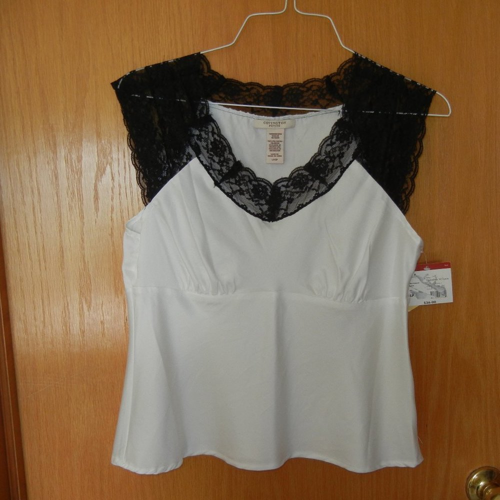 Y2k Style Whimsigoth Fairy NEW Lace Camisole Silky Top V neck Baby Doll Shirt